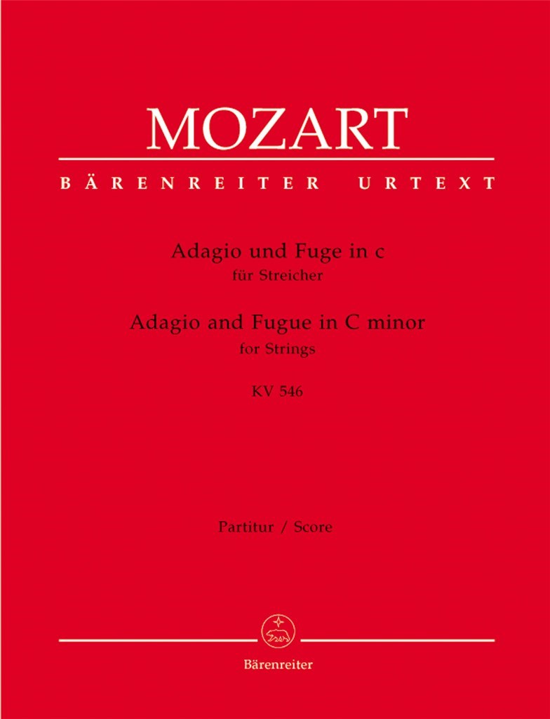 Adagio & Fugue K546 Score & parts